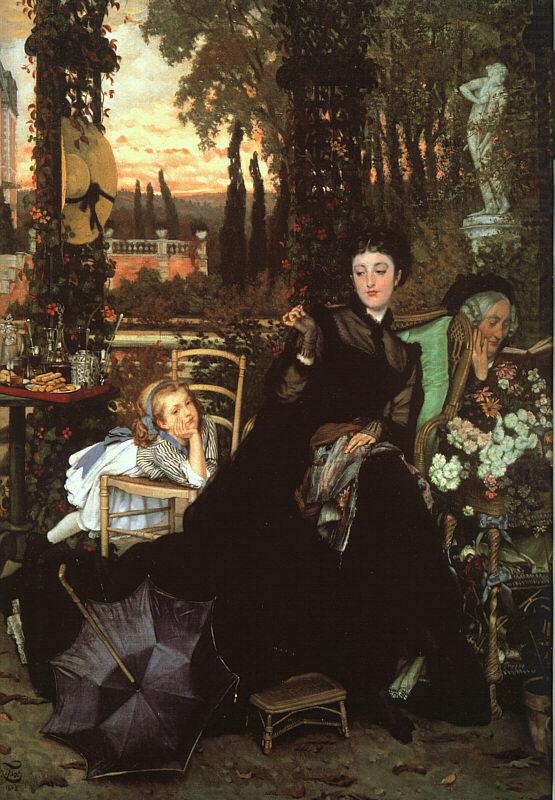 James Tissot Une Veuve  (A Widow) china oil painting image